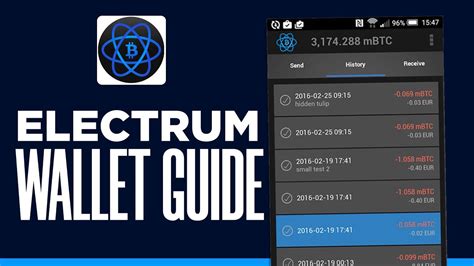 how to use electrum wallet.